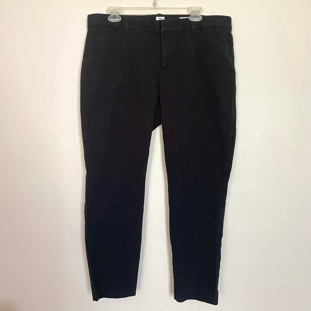Gap Size 16 Mid-Rise Black Skinny Pants